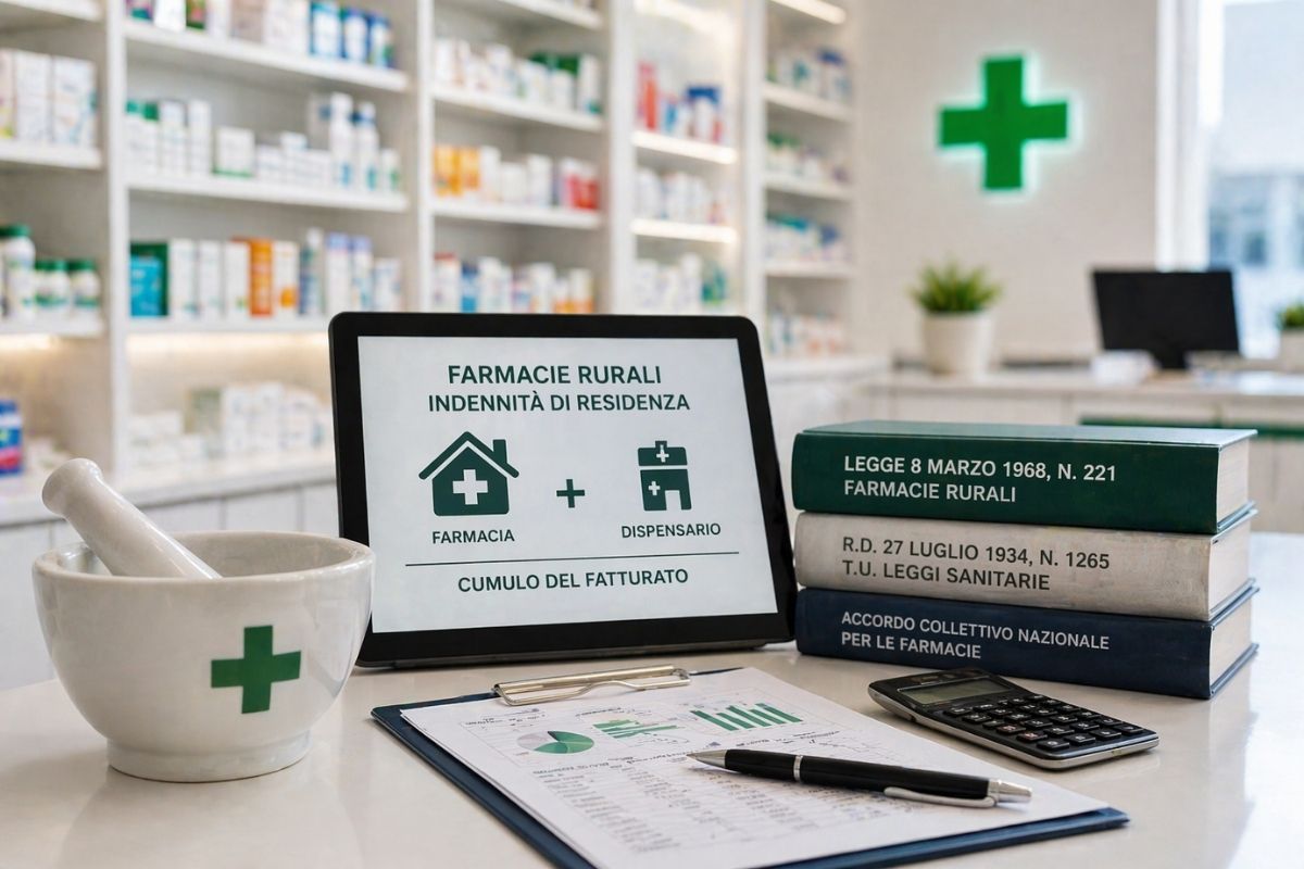 Farmacie rurali: indennit&agrave; di residenza e cumulo del fatturato (TAR Campania Salerno, sentenza 514/2026)
